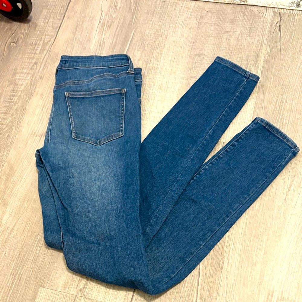 Uniqlo Women's Skinny Jeans - Blue